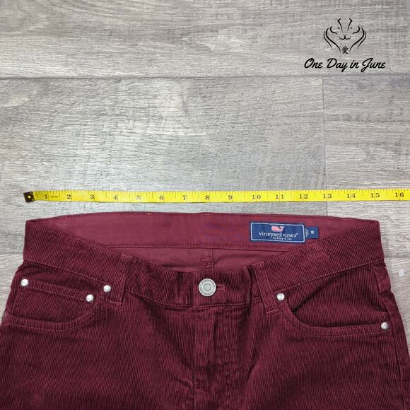Vineyard Vines Straight Leg Corduroy Pants Size 18 - Picture 3 of 6
